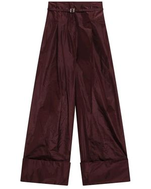 Fendi Wide Trousers - Purple