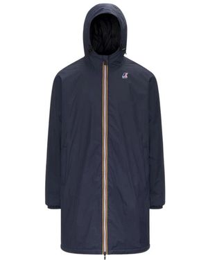 K-Way Le Vrai 4.0 Eiffel East Warme Parka - Blau