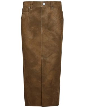 Isabel Marant Rokken ,Bruin ,Polyester Bisane Rok