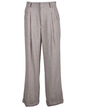 WEILI ZHENG Wide Trousers - Grey