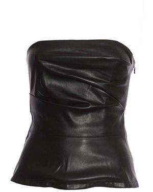 ROTATE BIRGER CHRISTENSEN Sleeveless Tops - Black
