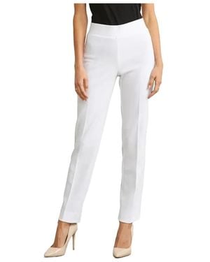 Joseph Ribkoff Slim-Fit Trousers - Wit