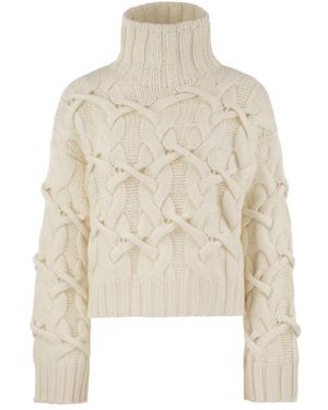 Brunello Cucinelli Turtlenecks - Natural