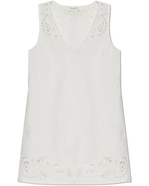 Rag & Bone Ärmelloses Kleid - Weiß
