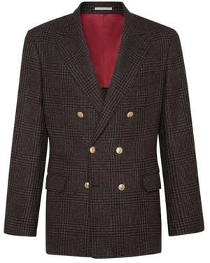 Brunello Cucinelli Blazers - Negro