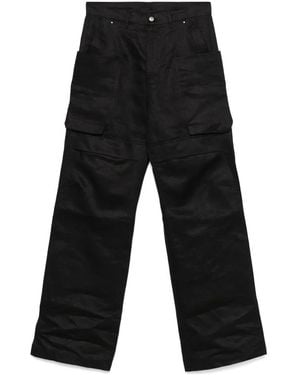 Rick Owens Wide Trousers - Black