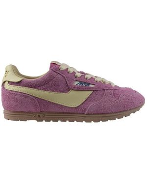 Autry Schoenen ,Roze ,Katoen Windspin Low - Paars