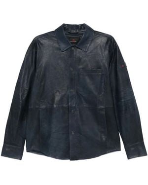 Peuterey Leather Jackets - Blue
