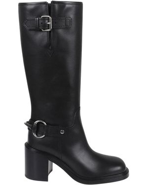 Gucci Schoenen ,Zwart ,Leer Myla Boot 70
