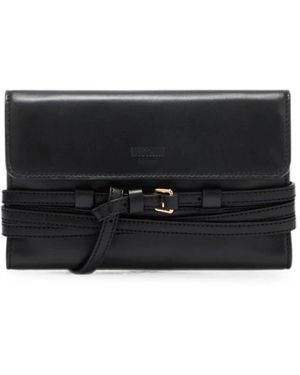 Moschino Geldbörse Mit Schnallen-Detail - Schwarz