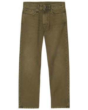 R13 Straight Jeans - Green