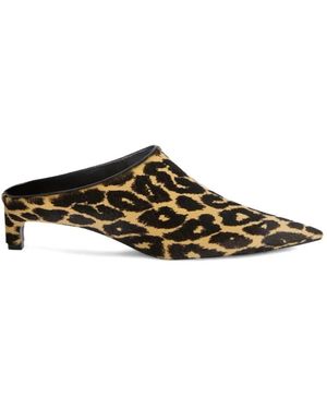 Jil Sander Heeled Mules - Bruin