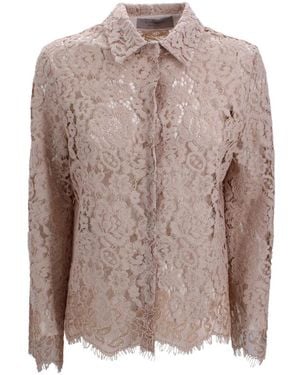 D.exterior Shirts - Brown