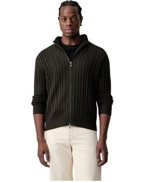 ARMANI EXCHANGE Regular Fit Cardigan - Schwarz
