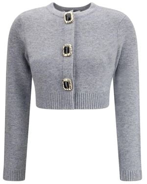 Self-Portrait Cardigans - Gris