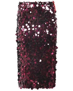 Jucca Midi Skirts - Purple