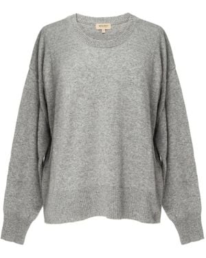 Woolrich Round-Neck Knitwear - Gris