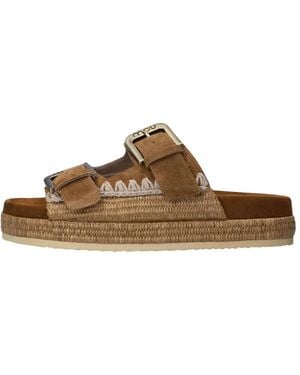 Mou Sliders - Brown