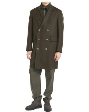 Barena Double-Breasted Coats - Verde