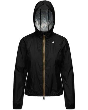 K-Way Rain Jackets - Black