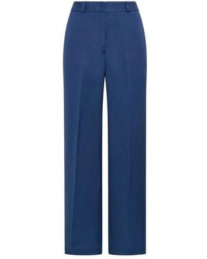 Maliparmi Wide Trousers - Azul