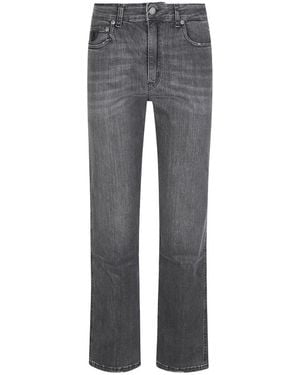 Lois Jeans ,Zwart ,Katoen Malena F Jeans - Grijs