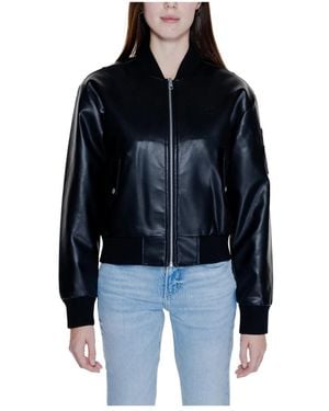 Calvin Klein Bomber Jackets - Nero