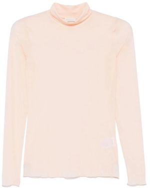 Dries Van Noten Long Sleeve T-Shirts - Pink