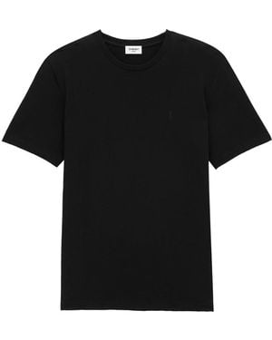 Saint Laurent T-Shirts - Black