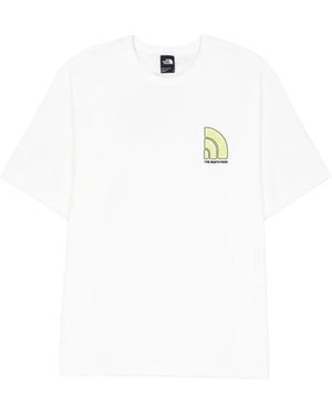 The North Face Bubble Logo Relaxed T-Shirt - Wit