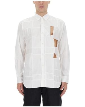 Comme des Garçons Casual Shirts - White