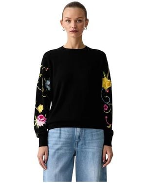 KENZO Rundhals-Strickware - Schwarz