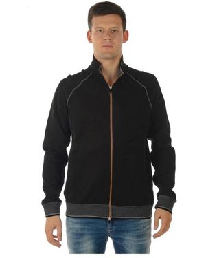 Armani Jeans Zip-Throughs - Black