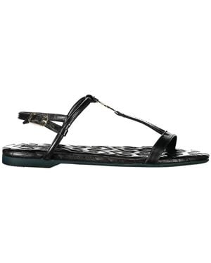 Patrizia Pepe Flat Sandals - Black