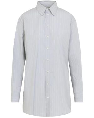 Phoebe Philo Overhemden ,Grijs ,Katoen Klassiek Shirt - Blauw