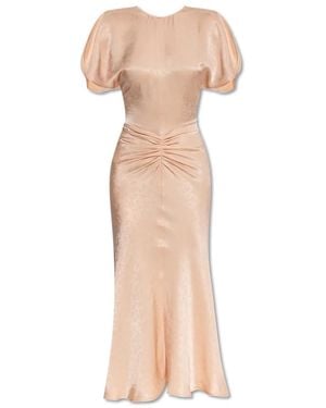 Victoria Beckham Midi Dresses - Neutro