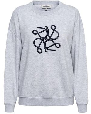 &Co Woman Royale Sweater Met Artwork - Grijs