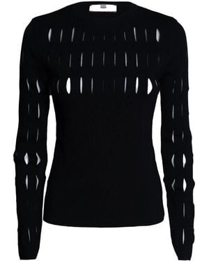 Akep Round-Neck Knitwear - Negro