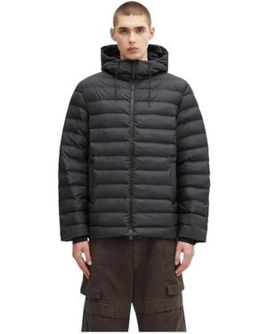 Rains Jassen ,Zwart ,Leer Lohja Jacket