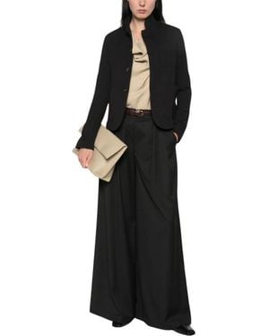Circolo 1901 Katoenen Slim Fit Jas - Zwart