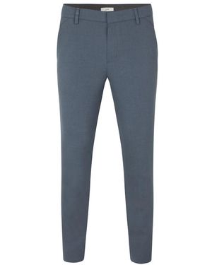 Plain Broeken ,Blauw -Broek