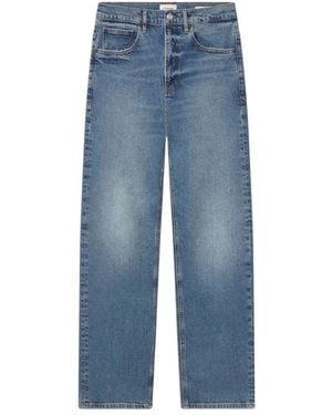 FRAME Straight Jeans - Azul