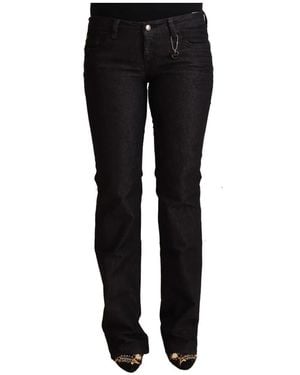 CoSTUME NATIONAL Straight Fit Jeans - Black