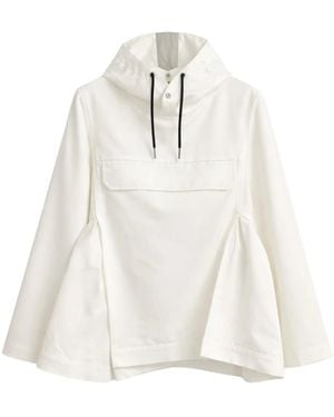 Sacai Light Jackets - White
