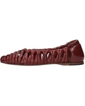 Pantanetti Ballerina Shoes - Purple