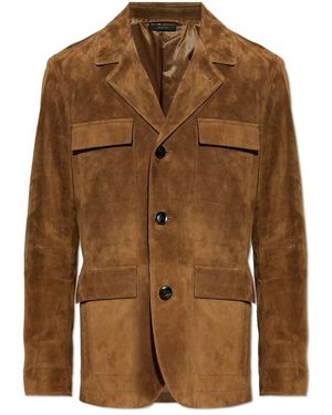 Tom Ford Suede Blazer - Bruin