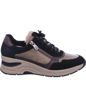 Rieker Comfort Veterschoenen Voor - Blauw
