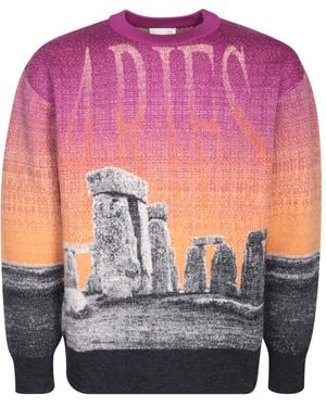 Aries Sweatshirts & hoodies > sweatshirts - Rose