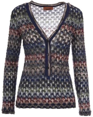 Missoni Cardigan - Blauw