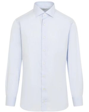 Brioni Formal Shirts - Blu